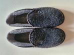 Donkergrijze winterpantoffel maat 41, Enlèvement, Comme neuf