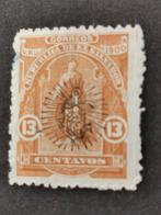El Salvador 1900 - Ceres - met zwarte handstempel van zon *, Ophalen of Verzenden, Postfris, Midden-Amerika