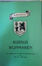 Kursus (cursus) wijnmaken, Ophalen