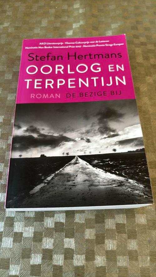 Stefan Hertmans - Oorlog en terpentijn, Livres, Littérature, Comme neuf, Enlèvement