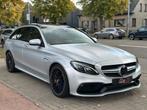 Mercedes C63S AMG - BTW Wagen - Lichte vracht - Full Option, Autos, Cuir, Argent ou Gris, Achat, 375 kW