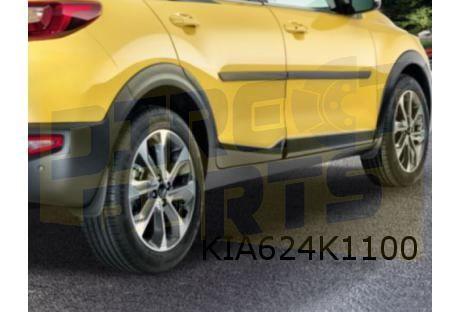 Kia Stonic (10/17 - 9/20) stootlijstset portieren (4x) zwart, Auto-onderdelen, Carrosserie, Kia, Nieuw, Verzenden