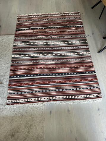 Tapijt wol met print en rafels Ikea KATTRUP 235x170 beschikbaar voor biedingen