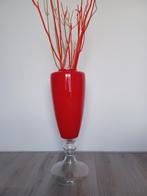 prachtige grote exclusieve design vaas, Huis en Inrichting, Woonaccessoires | Vazen, Nieuw, Ophalen of Verzenden, Glas, 75 cm of meer