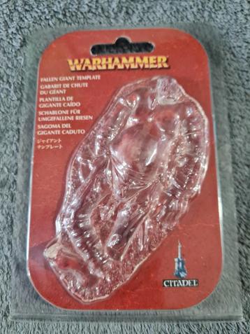 Warhammer Age of Sigmar Fallen Giant Template, Enlèvement ou Envoi, Comme neuf, Warhammer