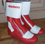 Daytona vintage motorlaarzen rood/wit – leer -NIET TE VINDEN, Fietsen en Brommers, Ophalen of Verzenden, Zo goed als nieuw, Overige typen