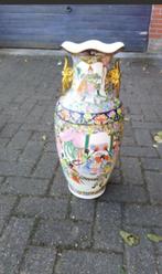 GROTE CHINA  VAAS, Gebruikt, Overige kleuren, 50 tot 75 cm, Aardewerk of Porselein