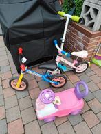 2x loopfiets 1x loopauto 1x step, Fietsen en Brommers, Fietsen | Driewielers, Ophalen, Zo goed als nieuw
