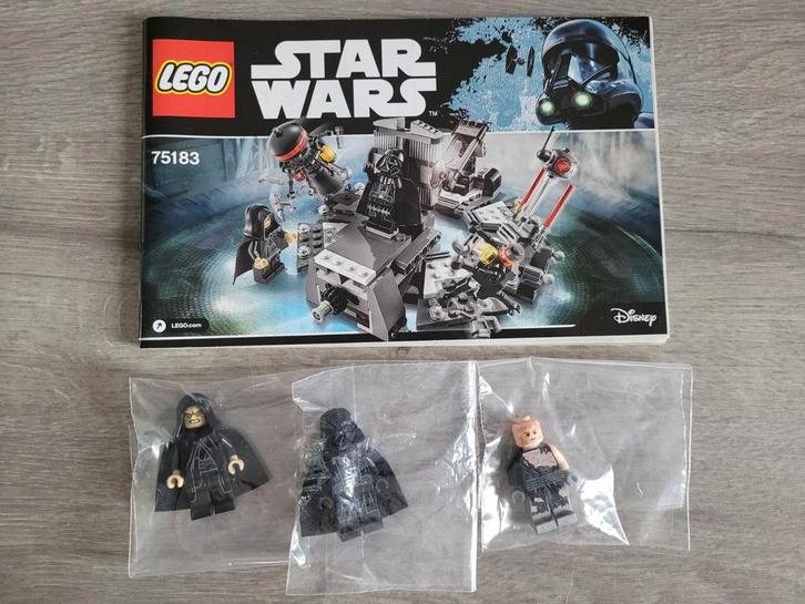 Lego STAR WARS 75183 Darth Vader Transformatie, Verzamelen, Star Wars, Zo goed als nieuw, Ophalen of Verzenden