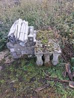 Betonnen hekwerk paaltjes, Ophalen, Gebruikt, Overige materialen, Sierhekwerk