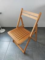 Vintage vouwstoel Robban, Huis en Inrichting, Ophalen, Gebruikt, Bruin, Vier