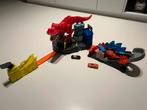 Dubbele Hot Wheels Set Dino en Draak, Kinderen en Baby's, Ophalen, Hot Wheels, Handmatig, Racebaan