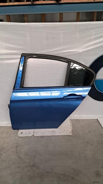 Links achter deur portier BMW 3 serie  F30 + LCi  Estorilbla beschikbaar voor biedingen