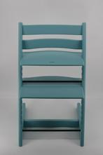 Turquoise | Stokke Tripp Trapp trip trap triptrap stoel, Verzenden, Zo goed als nieuw, Meegroeistoel, Stoelverkleiner