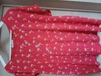 Paprika t-shirt rood met palmbomen Mt 4 = 50, Kleding | Dames, Grote Maten, Ophalen of Verzenden, Zo goed als nieuw, Rood