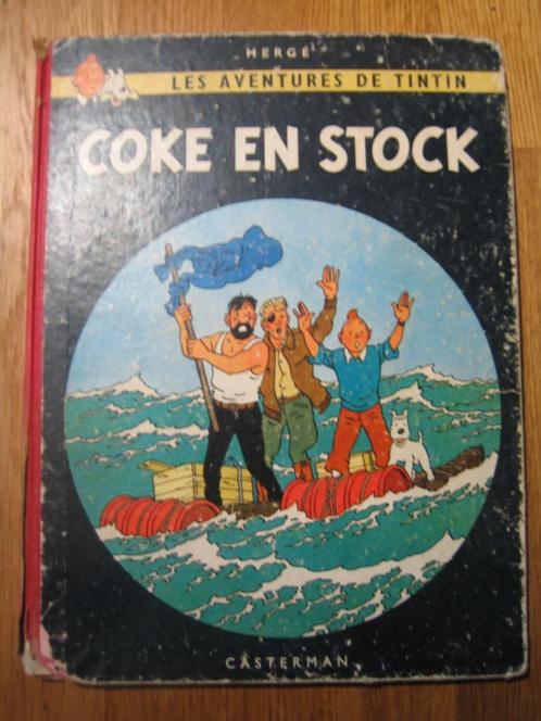 COLA OP VOORRAAD. B24 1958. KUIFJE HERGÉ., Boeken, Stripverhalen, Gelezen, Eén stripboek, Ophalen of Verzenden