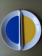 Assiette à membrane Ikea vintage ZGAN, 2 pièces, Maison & Meubles, Enlèvement ou Envoi, Comme neuf, Céramique, Assiettes(s)