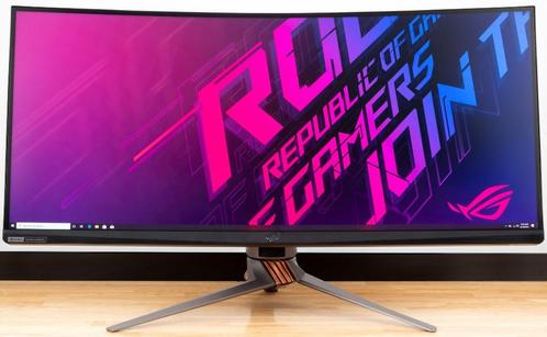 ASUS ROG Swift PG35VQ, Computers en Software, Monitoren, Gebruikt, 151 t/m 200 Hz, DisplayPort, HDMI, Gaming, Hoofdtelefoonaansluiting
