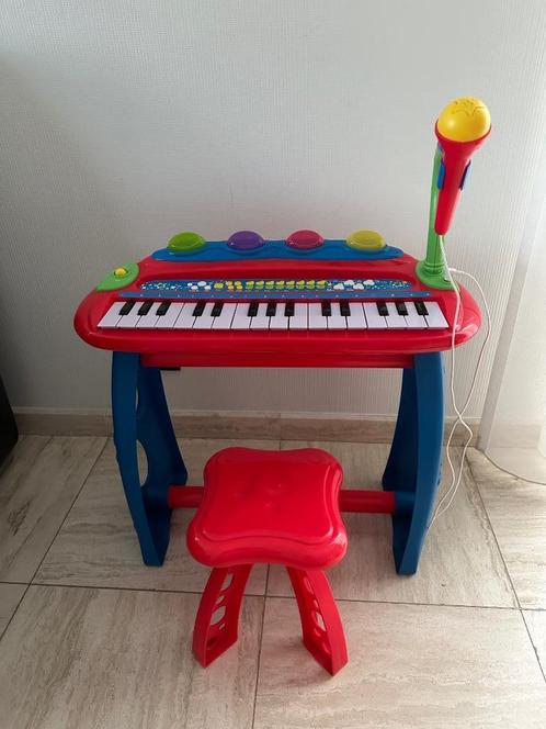 Piano speelgoed, Kinderen en Baby's, Speelgoed | Educatief en Creatief, Gebruikt, Elektronica, Ontdekken, Met licht, Met geluid