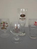 Lot (4) bierglazen: BRUGGE TRIPEL, MORT SUBITE, …, Verzamelen, Biermerken, Ophalen