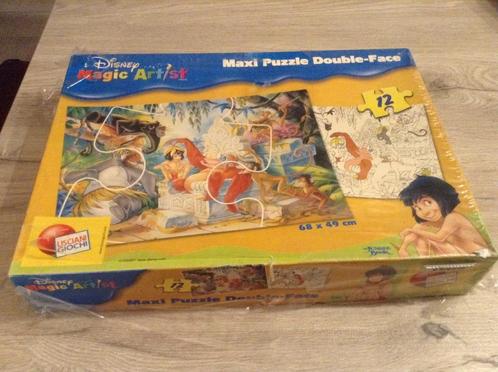 Disney Jungle Book magic artist puzzle (Nieuw) (12 stuks), Kinderen en Baby's, Speelgoed | Kinderpuzzels, Zo goed als nieuw, 4 tot 6 jaar