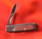 canif vintage plat décor motif  chromé, Enlèvement ou Envoi, Utilisé