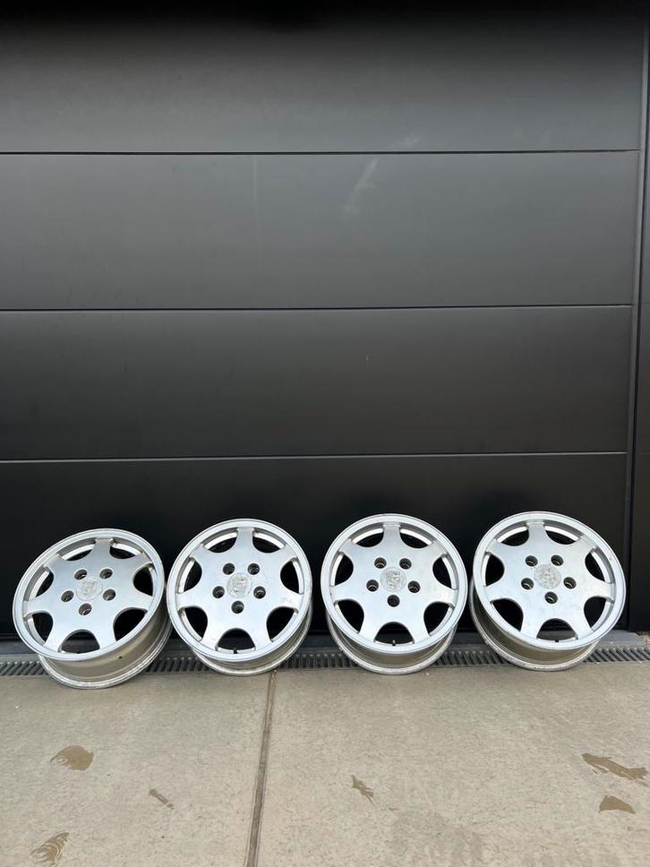 Originele Porsche 964 breedset velgen, Auto-onderdelen, Banden en Velgen, Velg(en), All Season, 16 inch, Personenwagen, Gebruikt