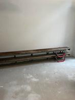 2stuks Vintage turnbank zitbank schelde 3,6 m, Antiek en Kunst, Ophalen