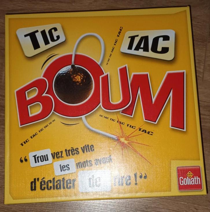 Goliath jeu tic tac boum, Hobby & Loisirs créatifs, Jeux de société | Jeux de cartes, Comme neuf, Enlèvement ou Envoi