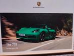 Porsche 718 brochure, Livres, Autos | Brochures & Magazines, Comme neuf, Porsche, Enlèvement ou Envoi