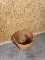 Panier en osier avec renfort en bois - décoratif, Keukies Shop, Osier, Warandestraat 51, Nazareth, Enlèvement