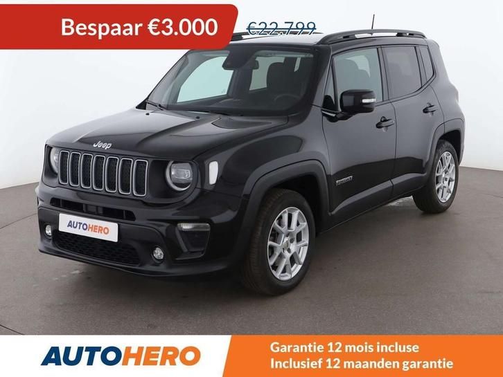 Jeep Renegade 1.5 GSE T4 e-Hybrid Longitude FWD (bj 2024), Auto's, Jeep, Te koop, Renegade, ABS, Achteruitrijcamera, Adaptive Cruise Control
