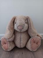 Knuffel konijn - beige - 30cm, Kinderen en Baby's, Ophalen, Nieuw, Konijn
