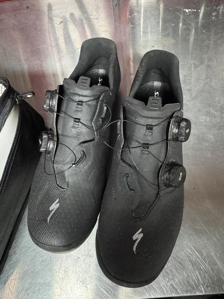 Specialized S-Works Torch – Zwart | Maat 44, Fietsen en Brommers, Fietsaccessoires | Fietskleding, Zo goed als nieuw, Schoenen