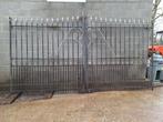 Portail en fonte très robuste, portail pivotant, clôture, cl, Enlèvement