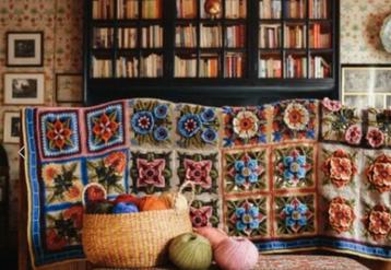 Compleet dekenpakket spirit of flora + patronen Janie Crow beschikbaar voor biedingen
