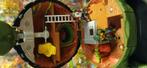 playmates turtles tmnt mini playset met Leonardo en bebop, Ophalen of Verzenden, Gebruikt