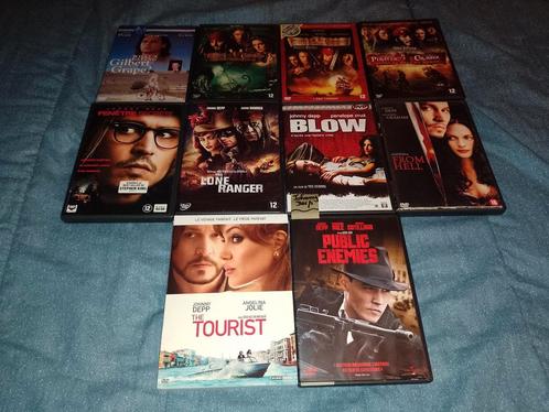 Te koop op dvd evoluerende lijst van Johnny Depp-films, Cd's en Dvd's, Dvd's | Actie, Zo goed als nieuw, Actie, Vanaf 9 jaar, Ophalen of Verzenden
