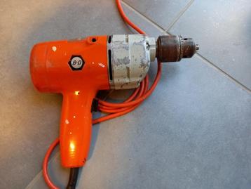 Foreuse ancienne Black and Decker