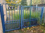 tuinafsluiting met poort, Tuin en Terras, Ophalen, Gebruikt, IJzer, Met poort