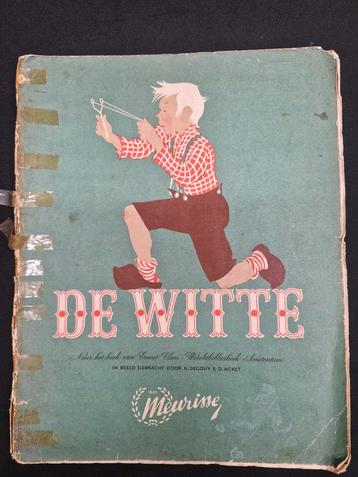 Oud plakboek "de witte" beschikbaar voor biedingen