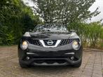 Nissan Juke l 1.6 benzine l 51.405 km l 2017 l automaat l gk, Auto's, Nissan, Monovolume, Zwart, Leder, 5 zetels