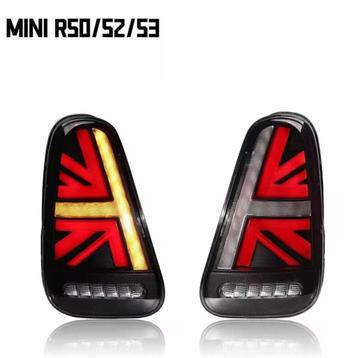 Rear Car Lights For Mini Cooper  2001-2007 Upgrade Union Jac