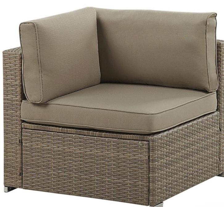 Multifunctionele 5-delige Tuinset - Variabele opstelling, Tuin en Terras, Tuinsets en Loungesets, Zo goed als nieuw, Tuinset, Wicker