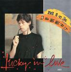 single mick jagger___lucky in love----, Gebruikt, 7 inch, Single, Ophalen of Verzenden