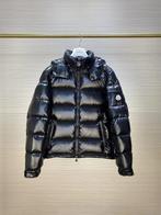 Warme zwarte winterjas heren/dames, Ophalen, Moncler, Zwart, Nieuw