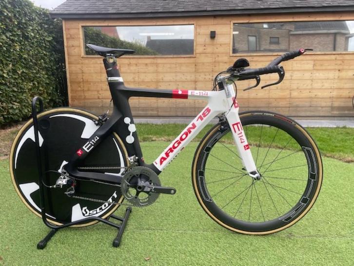 Tijdritfiets - Argon 18, Fietsen en Brommers, Fietsen | Racefietsen, Overige merken, Carbon, Ophalen