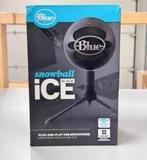 Blue snowball ICE black - NIEUW usb Microfoon Microphone Mic, Muziek en Instrumenten, Microfoons, Ophalen of Verzenden, Nieuw
