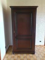 Armoire de vestiaire en chêne foncé, Maison & Meubles, Comme neuf, Avec espace de penderie, Chêne, 200 cm ou plus