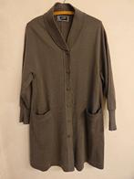 Vintage cardi coat Claude Montana, Kleding | Dames, Ophalen of Verzenden, Zo goed als nieuw, Maat 42/44 (L), Grijs